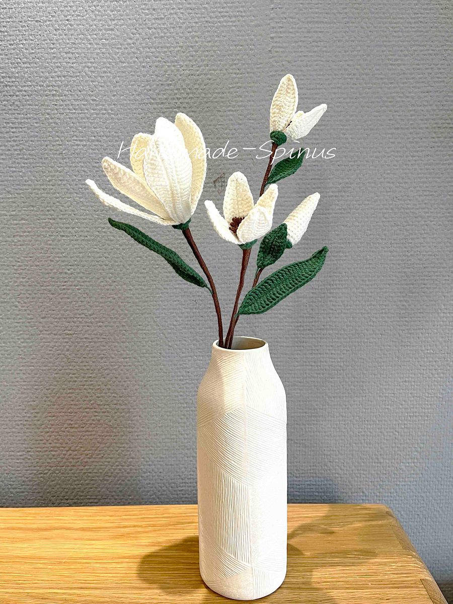 Magnolia Peaceful & Idyllic Crochet Knit Bouquet product image (6)
