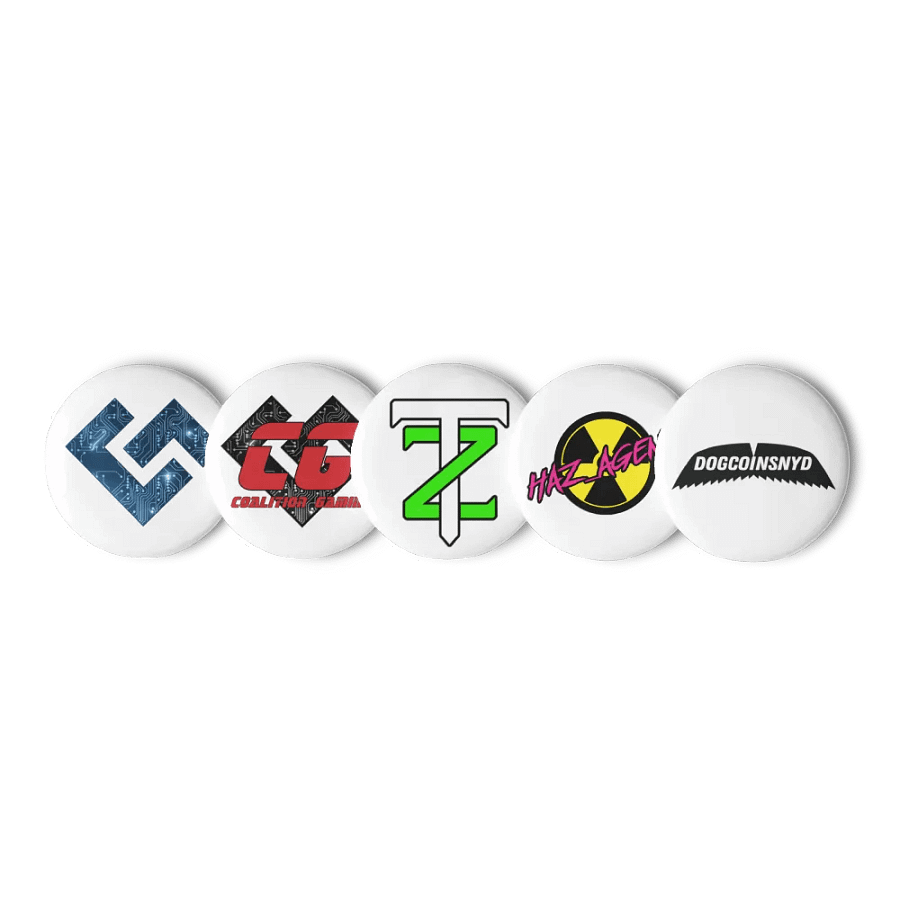 Coalition Gaming Crew Buttons product image (3)
