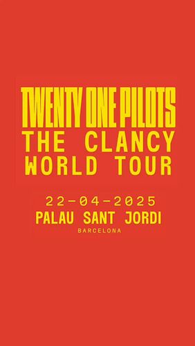 🎤 ¿Estuviste en el concierto de Twenty one pilots en Barcelona? 

✨️ Revive la locura del Clancy World Tour conmigo

Si te lo...