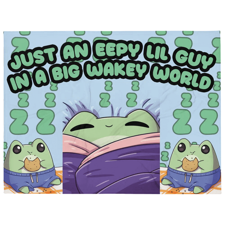 Just a eepy lil guy Blankie product image (1)