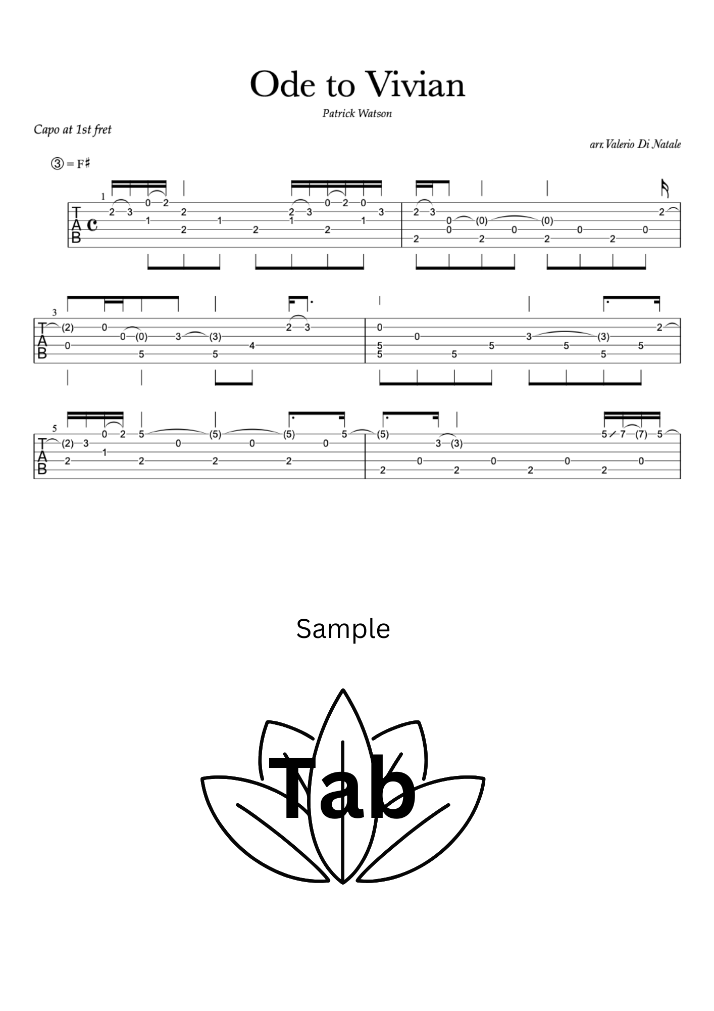 Ode to Vivian by Patrick Watson product image (3)