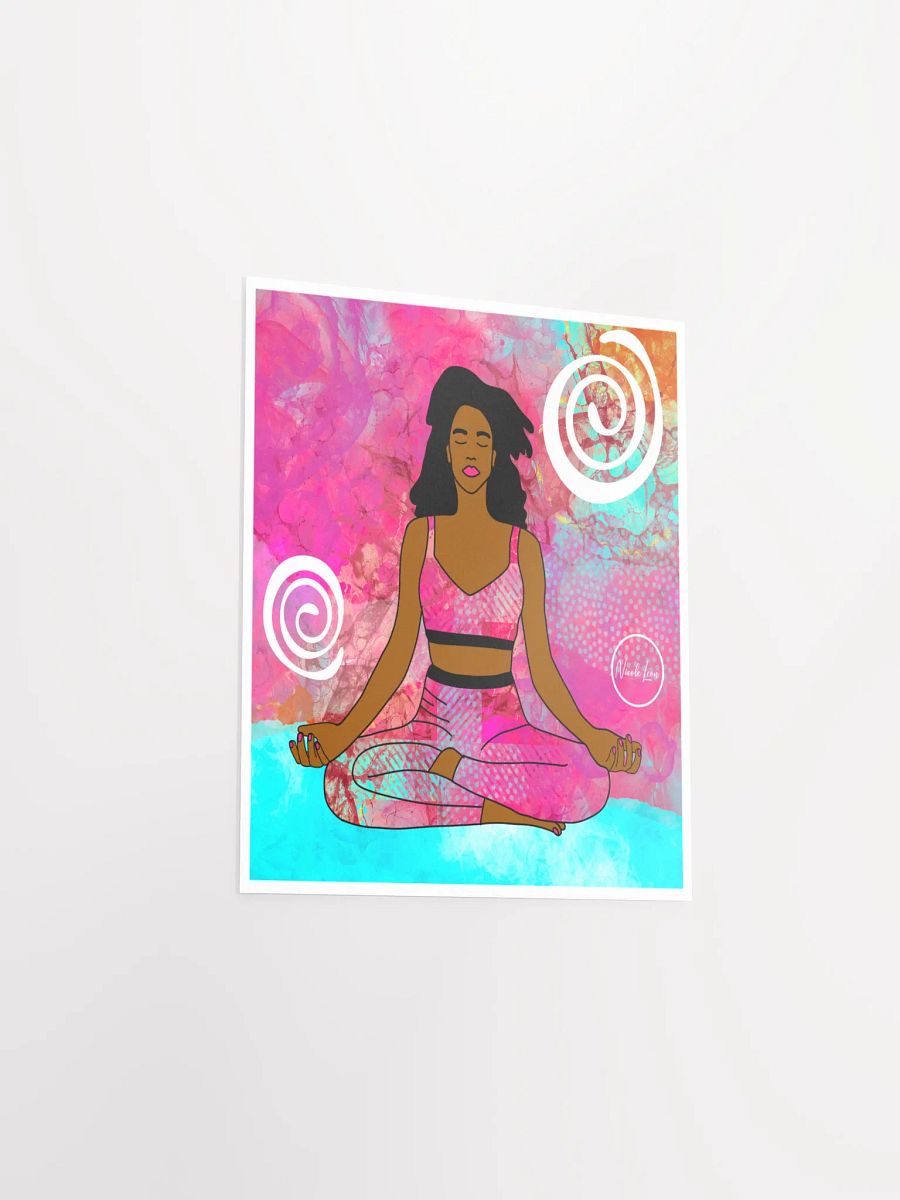 Serenity in Lotus: Meditation Poster product image (3)