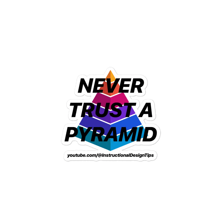 Never Trust a Pyramid Magnet product image (2)