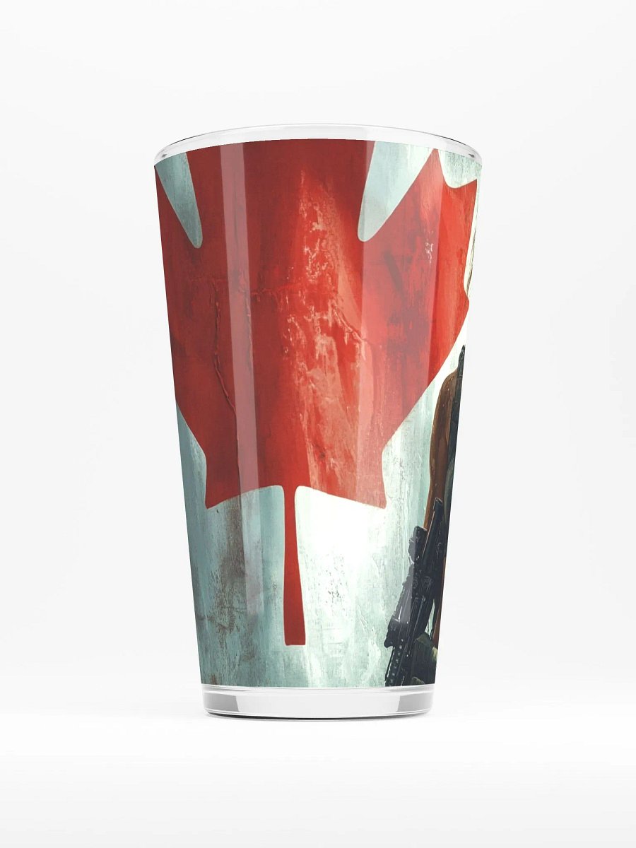 Canada Fox Pint glass product image (2)