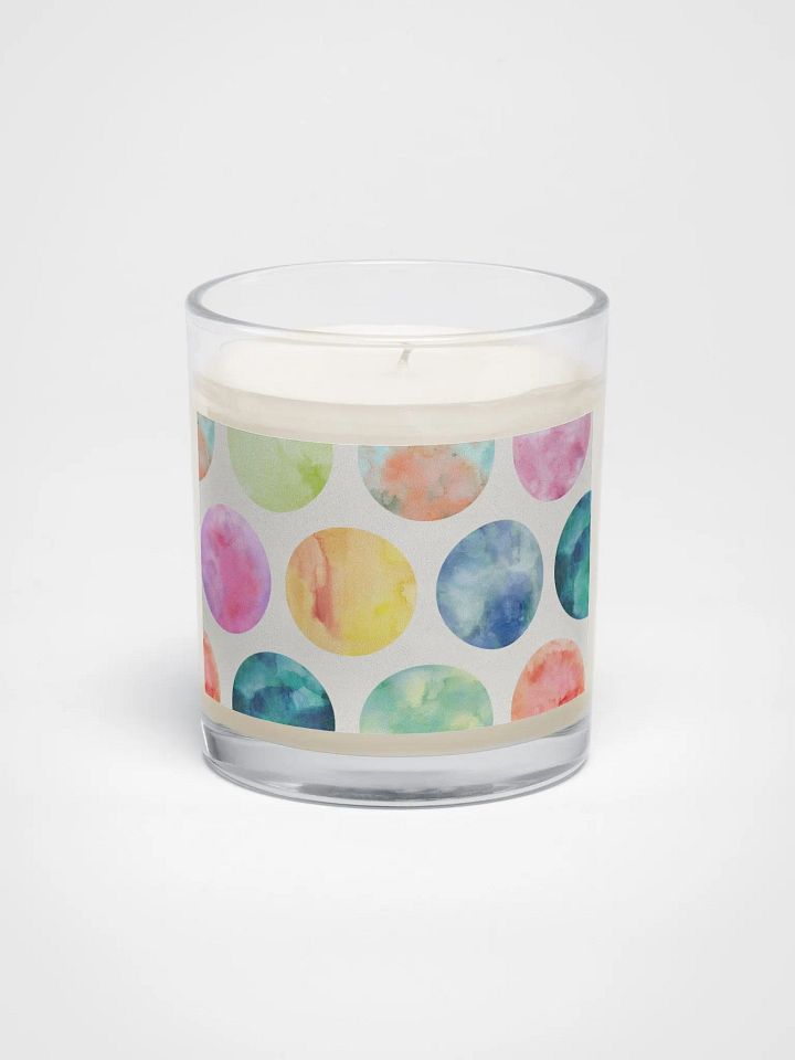 Colorful Moon Candle product image (1)