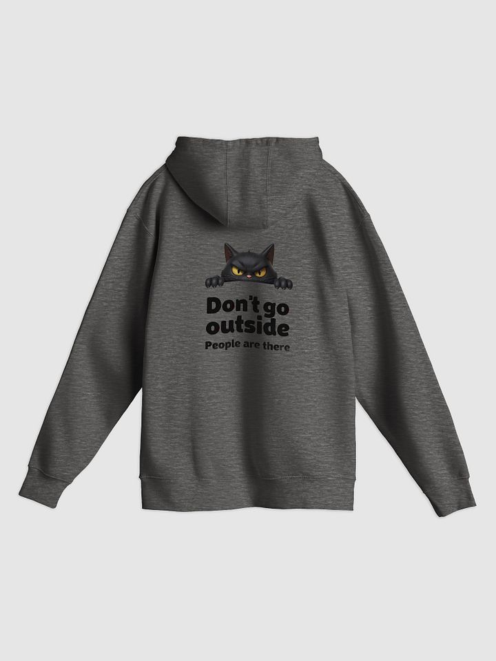 Quirky Cat Peeking Premium Hoodie product image (10)