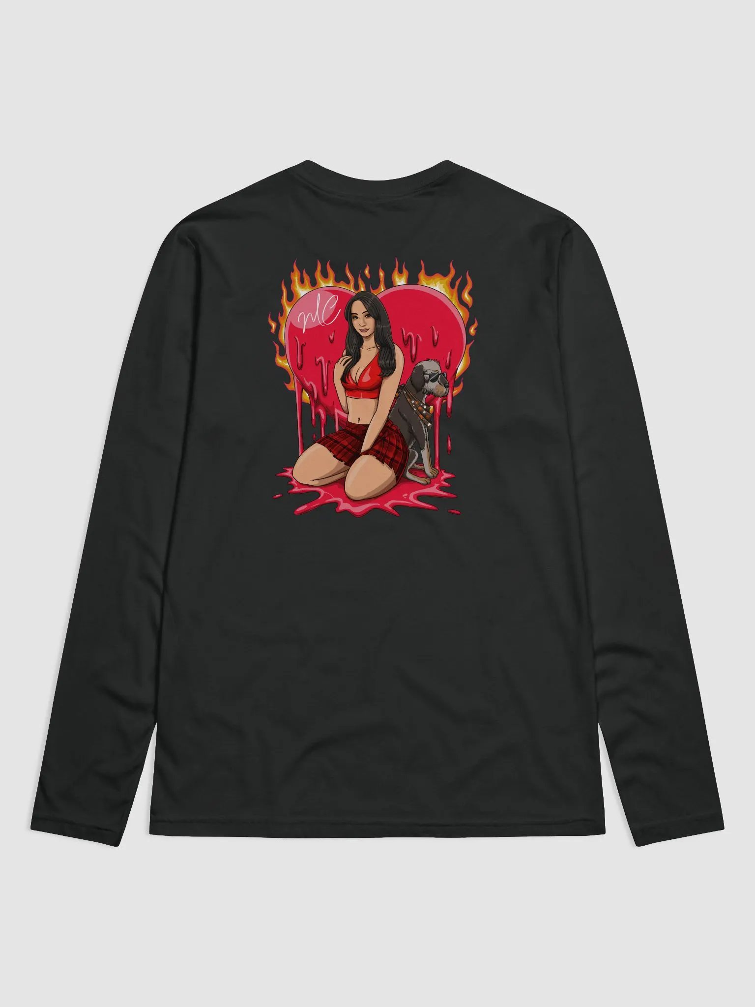 Heart on Fire Long Tee product image (4)