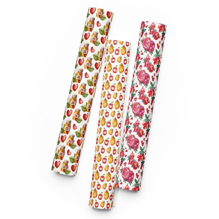 Rosh HaShanah Wrapping Paper Set product image (4)