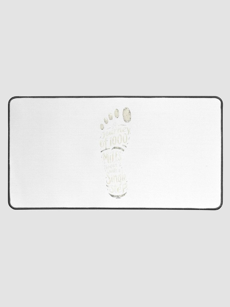 A Journey of 1000 Miles Begins with a Single Step.