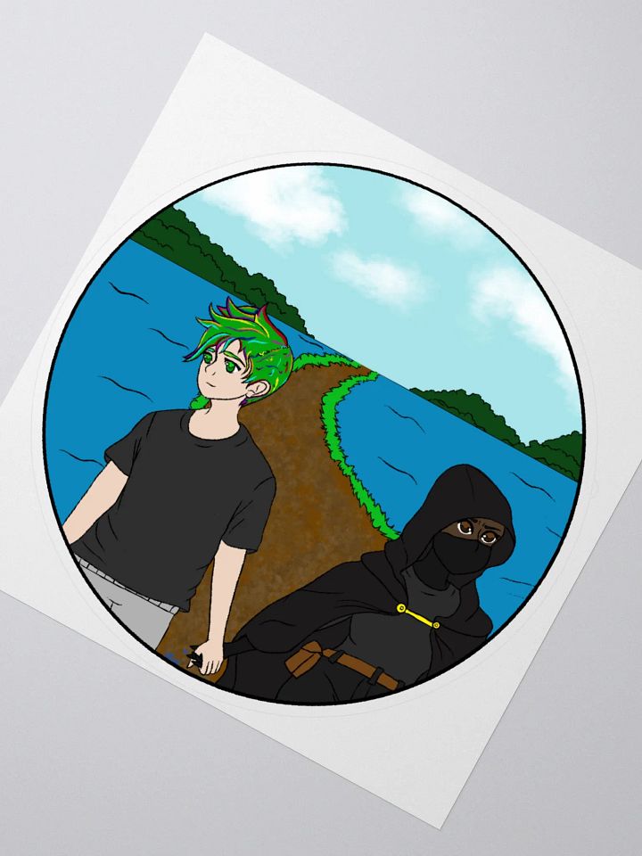 Altair and Lilith - Couple Sticker product image (2)