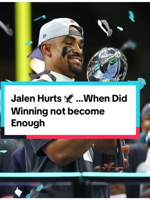 Jalen Hurts 🦅 …When Did Winning not become Enough for people?  It’s almost football season, so let’s chat it up some ball!!! Where do you Rate Philadelphia Eagles quarterback Jalen Hurts? Top 5? Top 10? Don’t think he’s that good? Better than Cam Newton? #jalenhurts #philadelphiaeagles #camnewton #nfl #superbowlchamps #football #winner