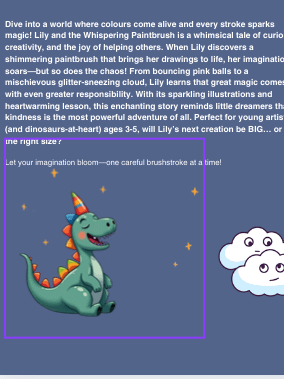 Lily and the Whispering Paintbrush: A Whimsical Adventure About Creativity & Responsibility product image (5)