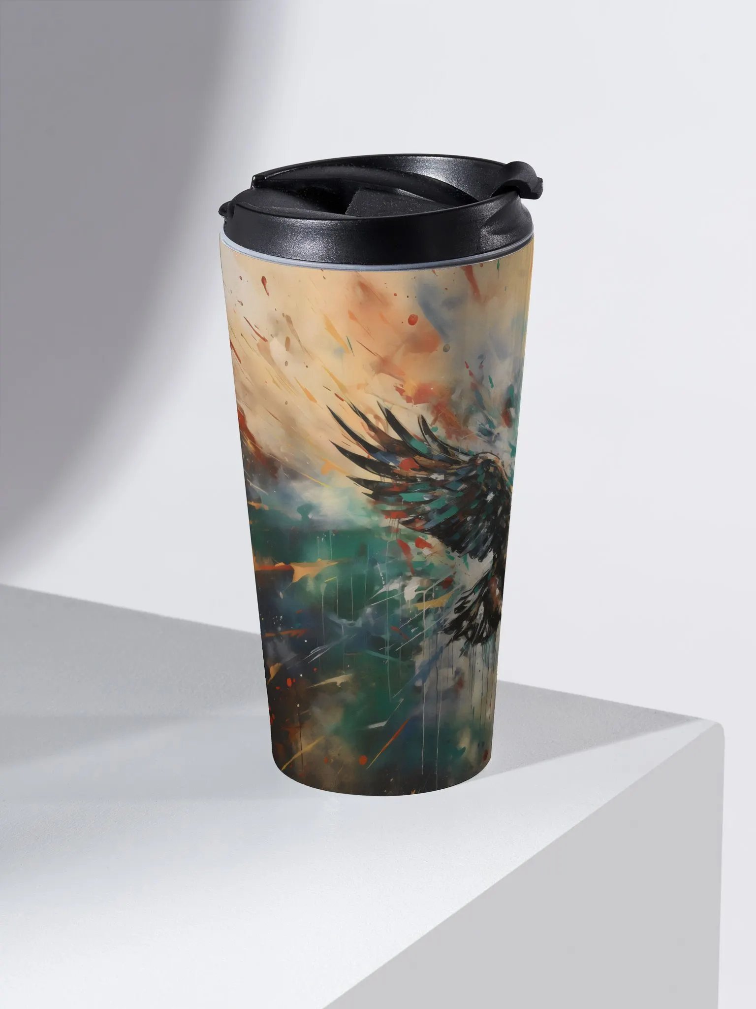 EAGLE SPLASHART STANLESS STEEL TRAVEL MUG product image (2)