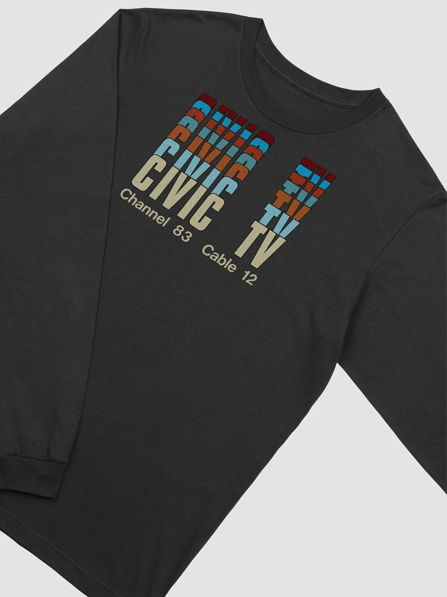CIVIC TV Channel 83 Cable 12 Logo (Unisex Long Sleeve T) product image (3)