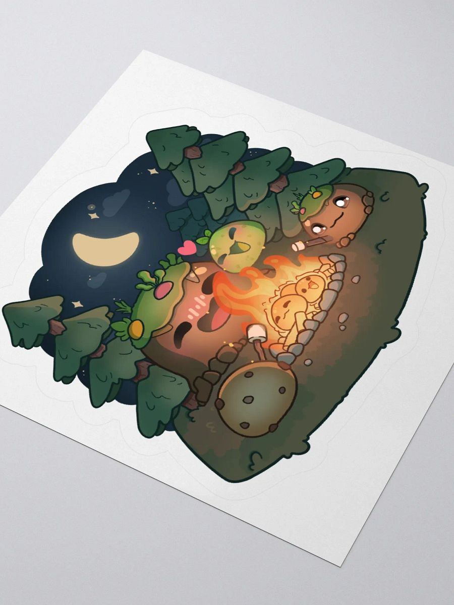 Campfire Slime Kiss-Cut Sticker product image (7)