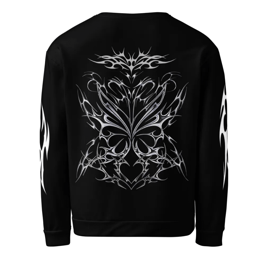Drip y2k sweatshirt || Black product image (2)