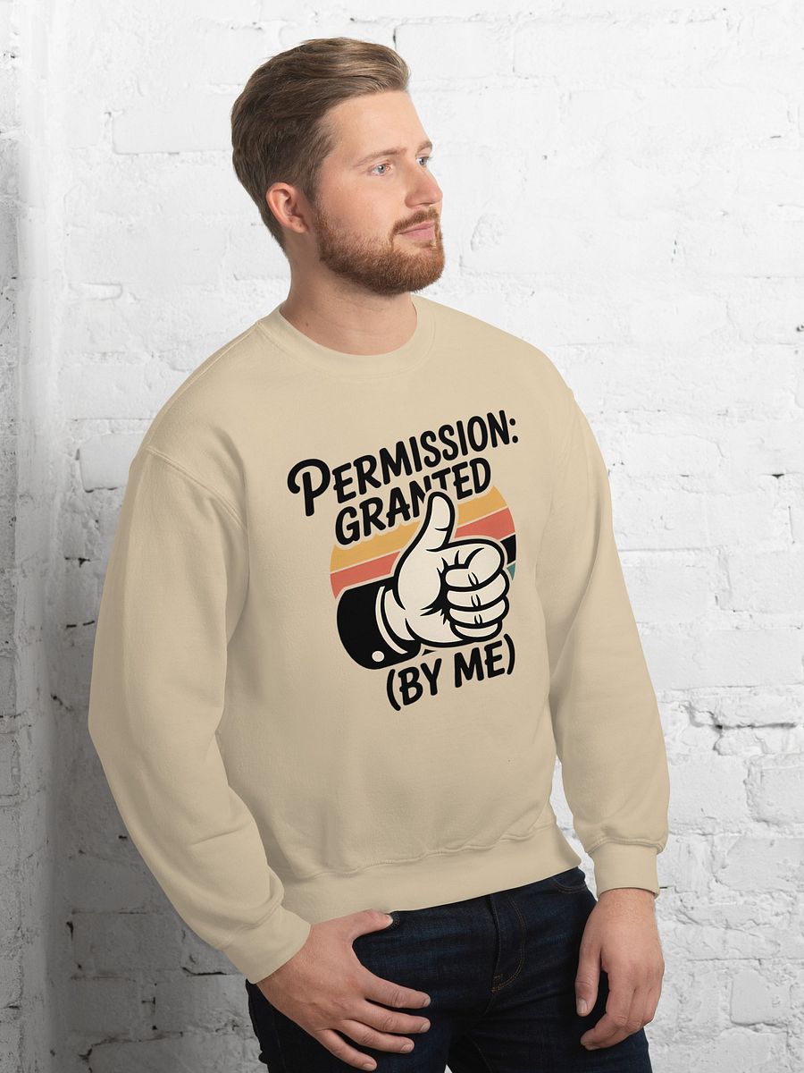 Permission Granted by Me Human Design Manifestor Sweatshirt product image (7)