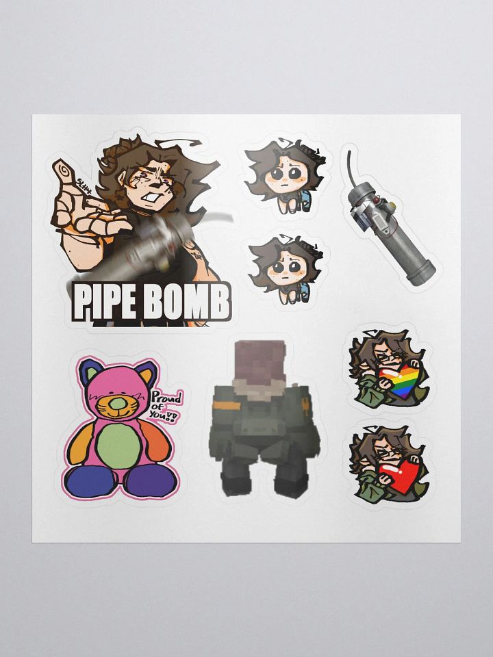 THE CF OF STICKERS SHEET product image (1)