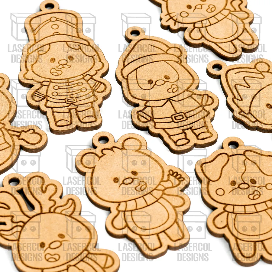 Christmas Ornaments - Laser Cut Files product image (8)