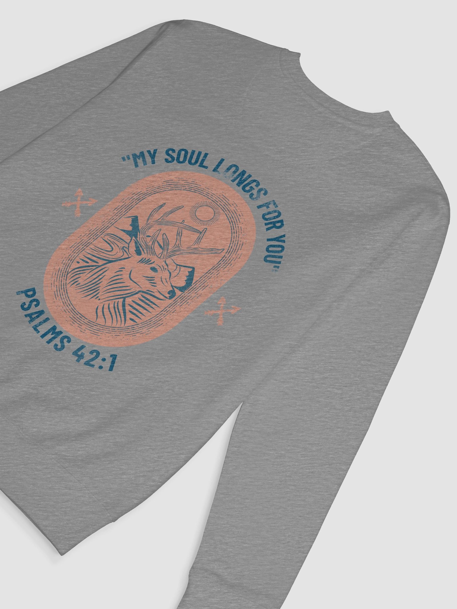 My Soul Longs for You – Psalms 42:1 Christian Outdoors Shirt product image (8)