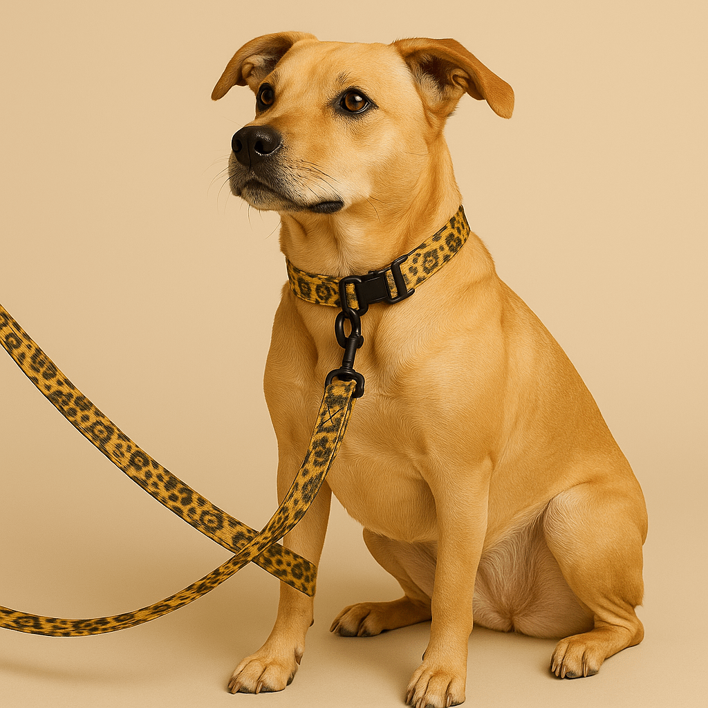 Mel’s Angels Pet Transport Leash – Tattoo Flash | Durable 6ft Dog Leash product image (1)