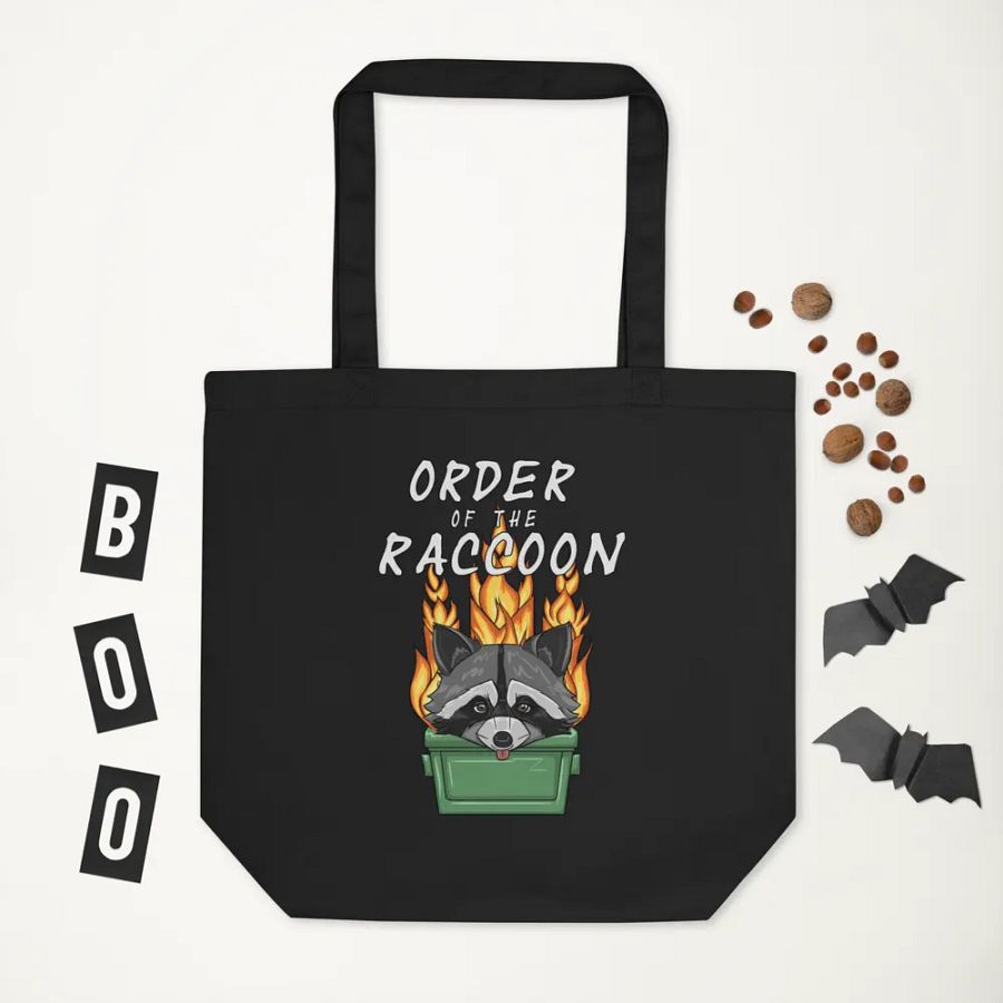 Order of the Raccoon Grocery Bag product image (7)