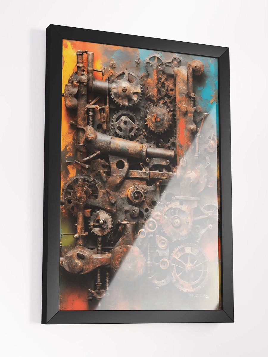 Industrial Style Rusty Metal Wall Decor product image (4)