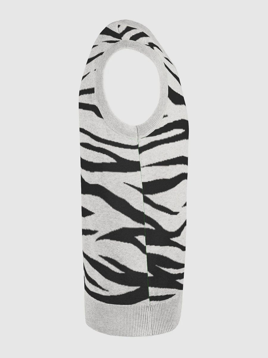 Kitsune knitted v-neck vest product image (24)