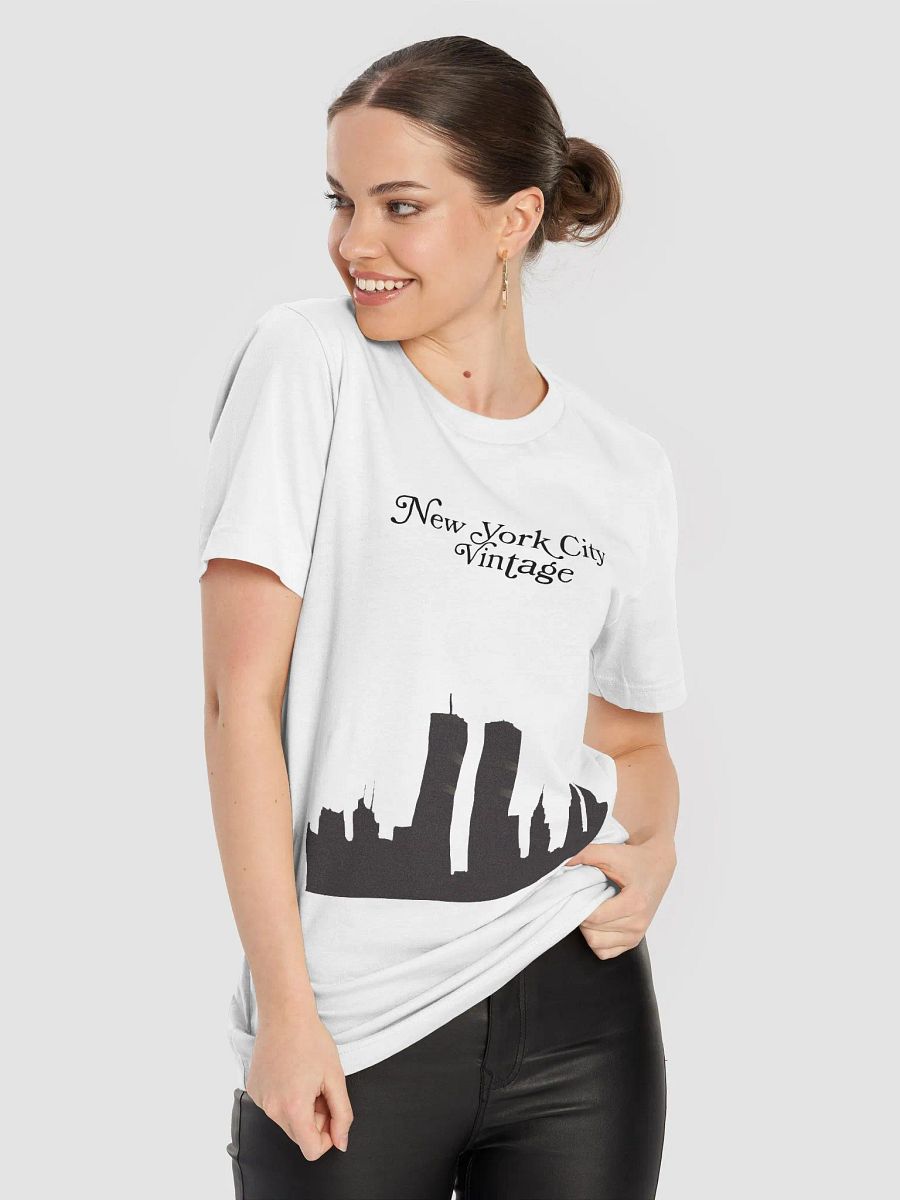 White Skyline T-shirt product image (8)