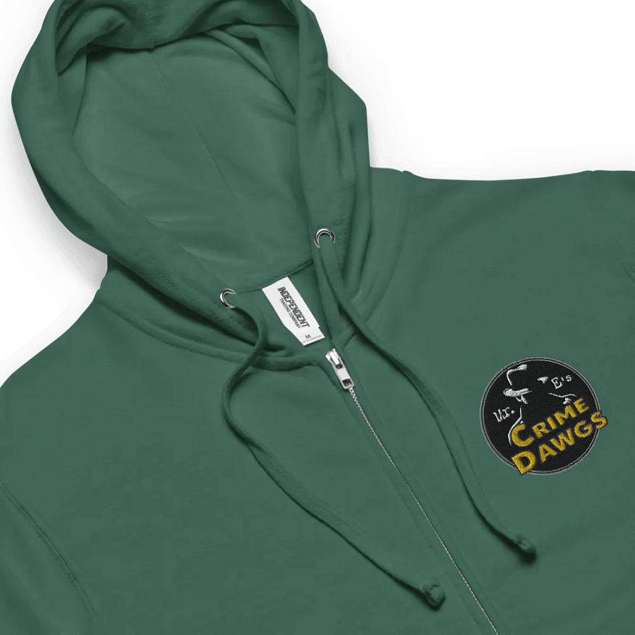 Mr. E's Official Crime DAWGS Embroidered Zip-Up Hoodie product image (10)
