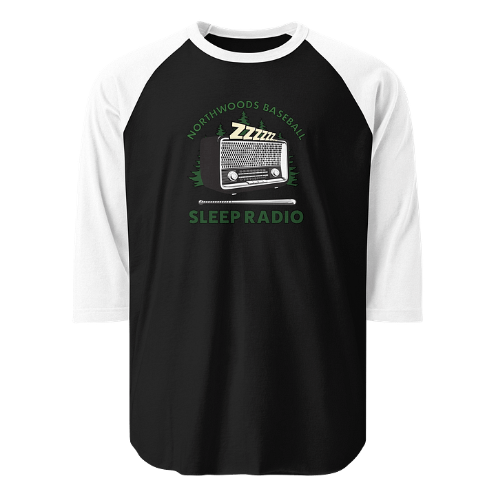 Northwoods Baseball Sleep Radio Baseball Tee product image (1)