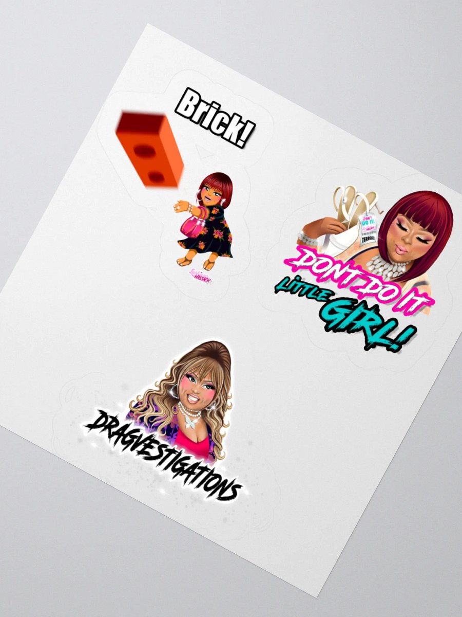 THE LUSHIOUS MASSACR STICKERS!!! product image (3)