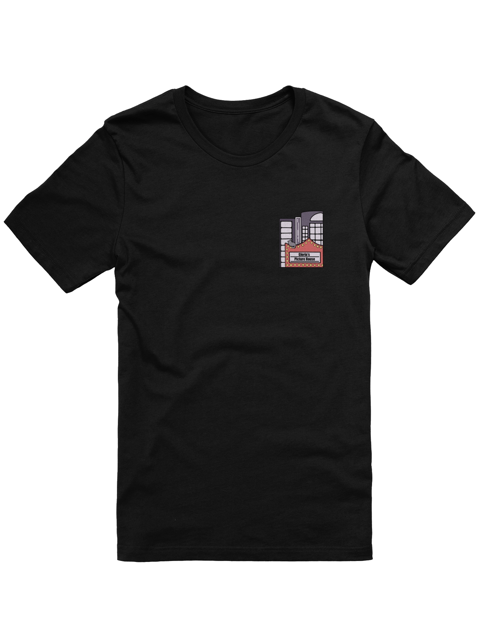 Ms Gloria's Picture House T-Shirt - Bella Supersoft Printed product image (1)