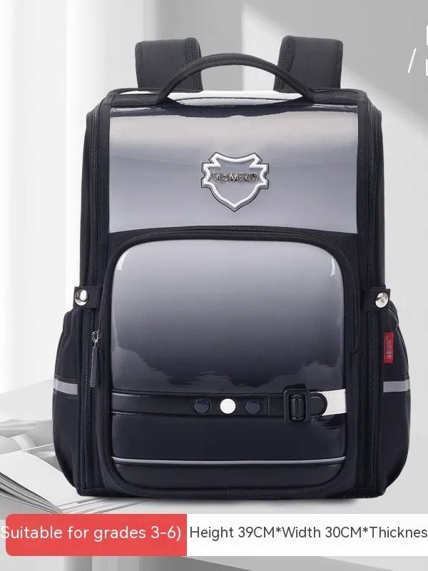British Wear-resistant Oxford Cloth Waterproof Space Schoolbag product image (5)