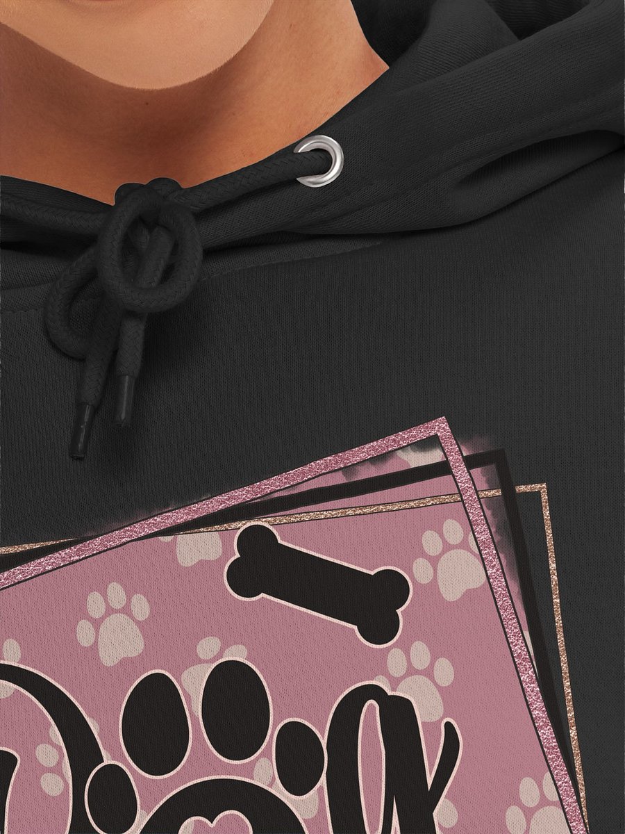 Dog Mama Paw Print Hoodie product image (7)