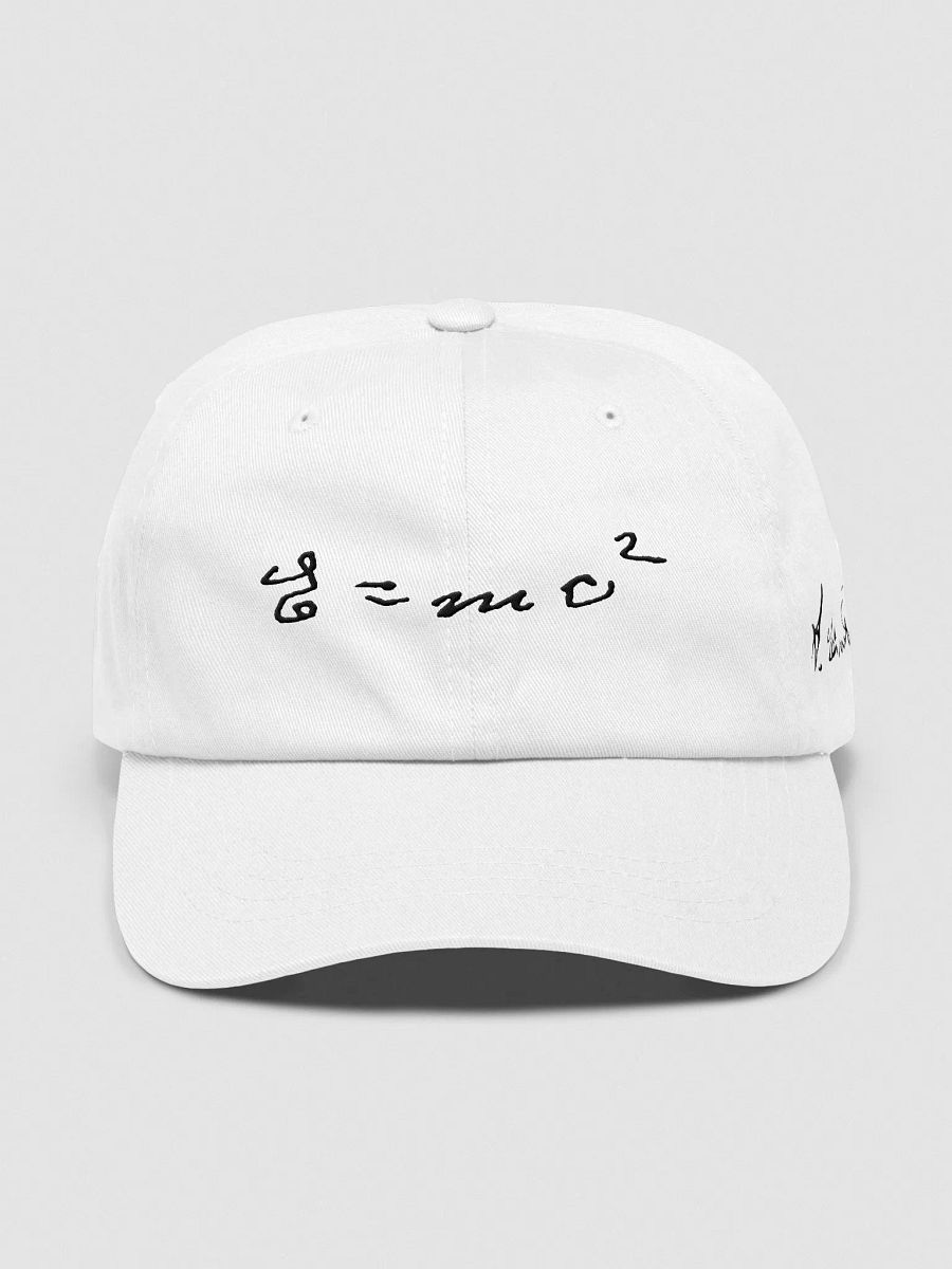 E=mc² White Hat product image (1)