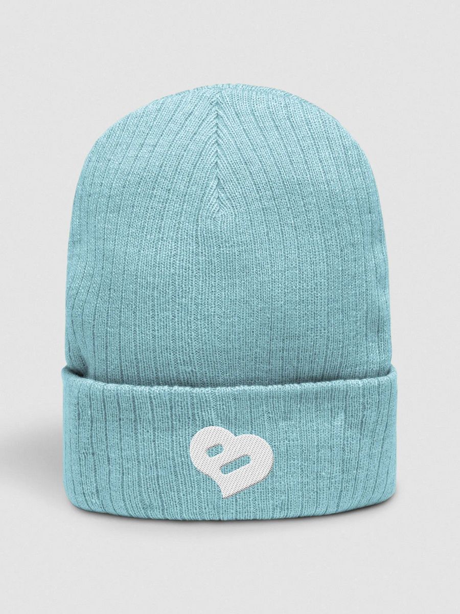 white heart beanie product image (6)