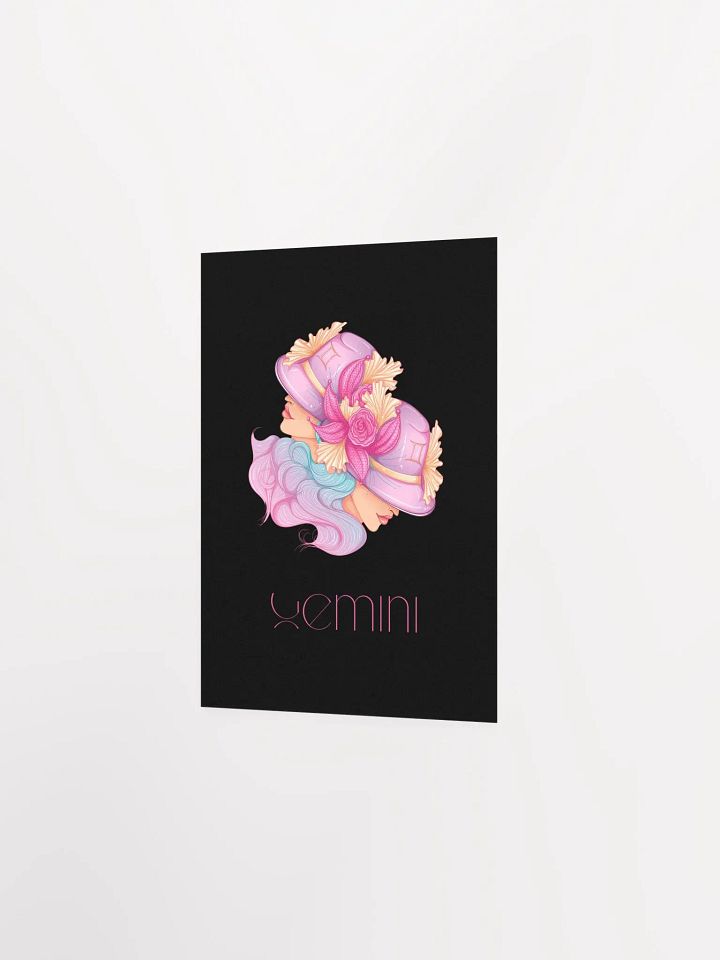 Gemini Dual Nature Matte Poster product image (15)