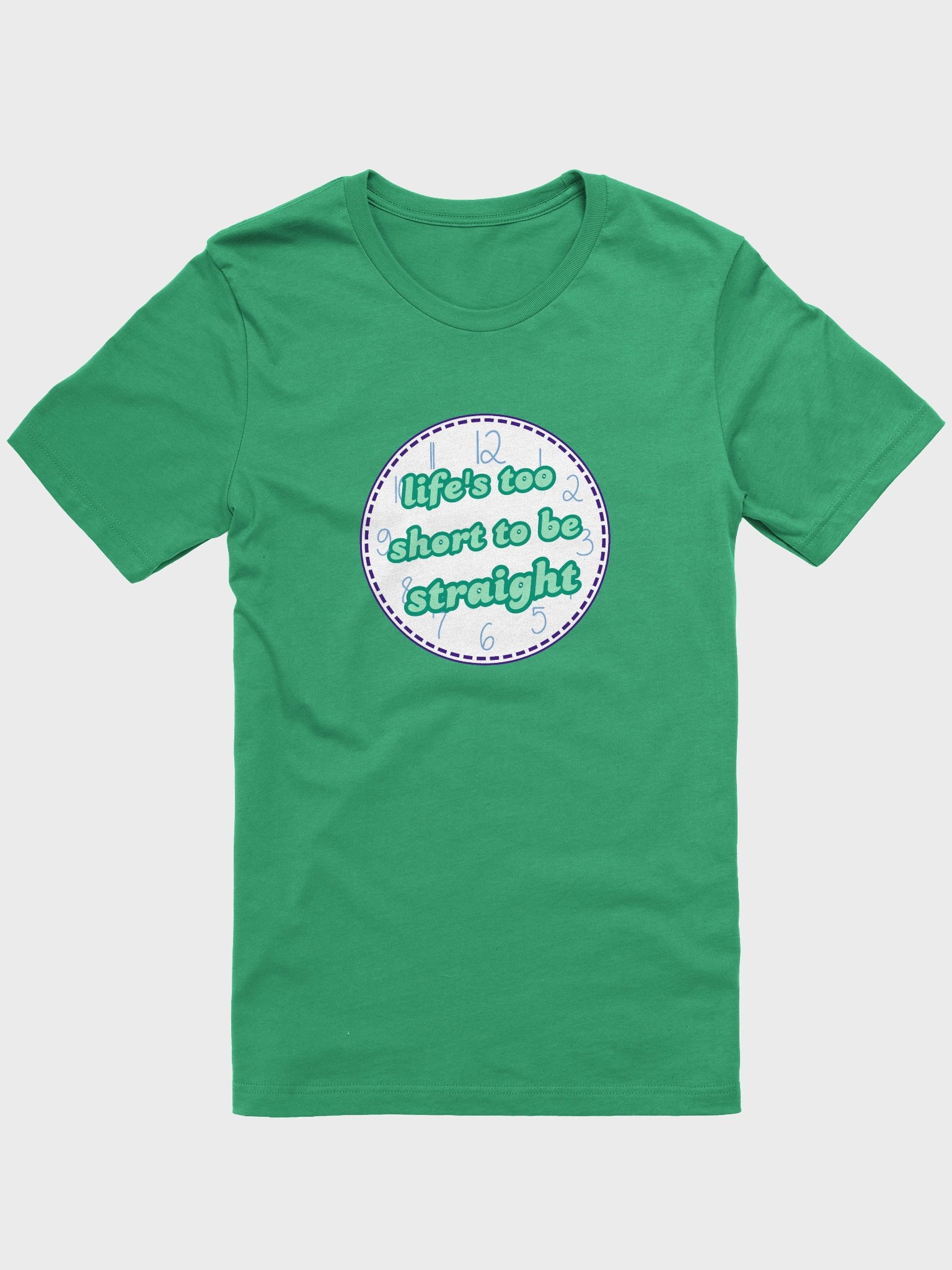 life's too short to be straight gay / mlm t-shirt product image (1)
