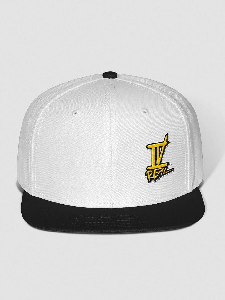 IVREAL White and Black Snap Back Yellow Logo product image (1)
