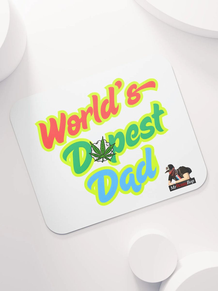 Worlds dopest dad mouse pad product image (7)