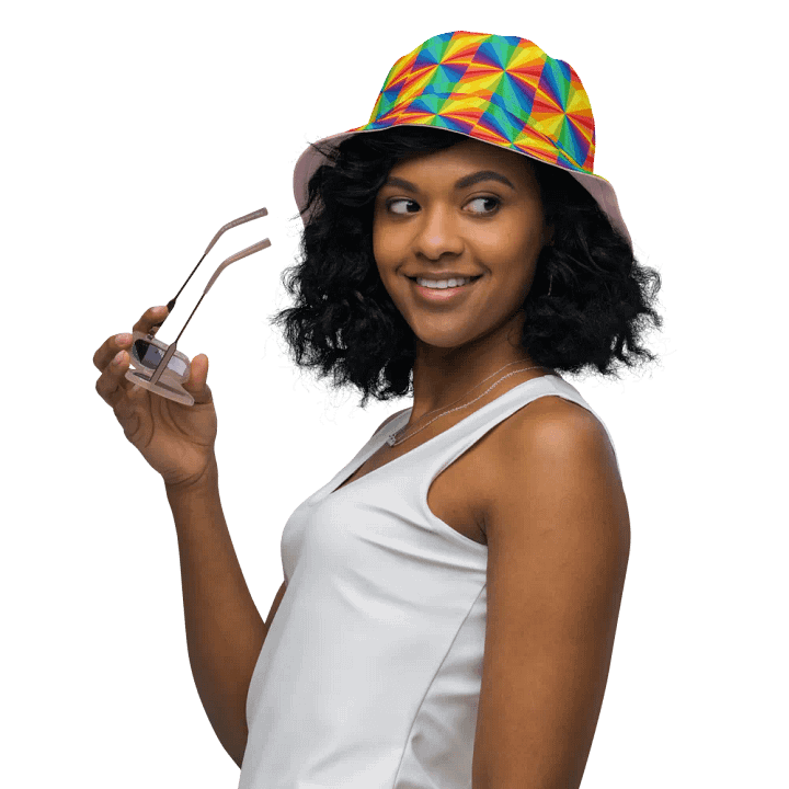 Trippy Rainbow Hat product image (1)