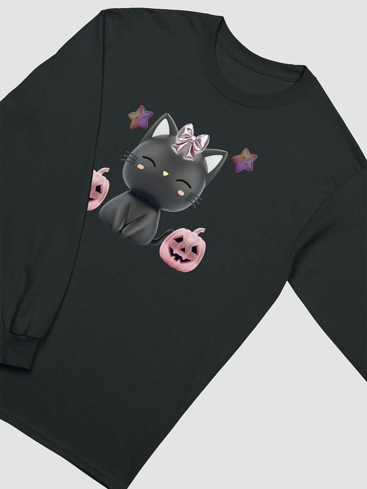 Coquette Halloween Kitty Long Sleeve T-shirt product image (1)