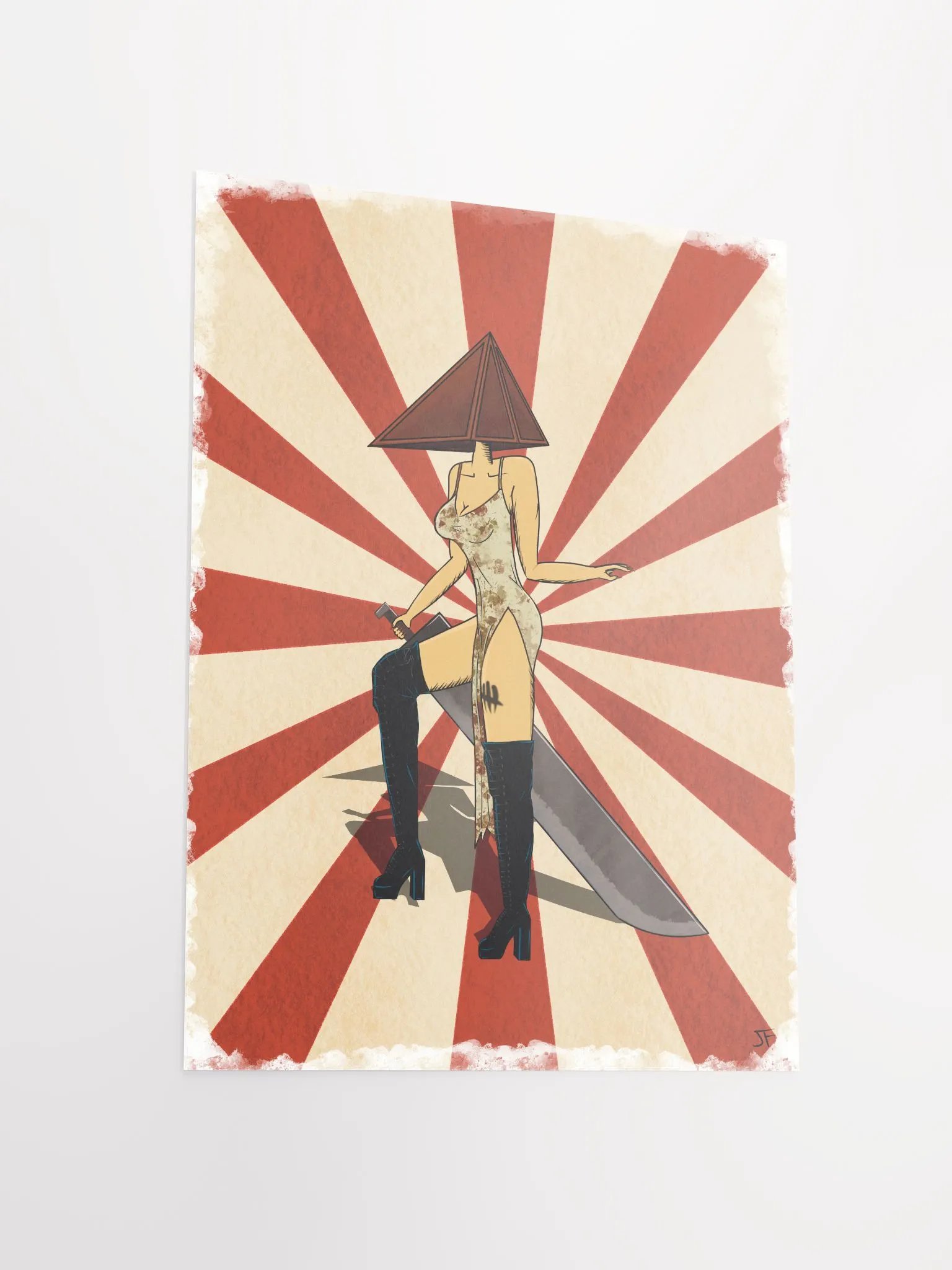 Lady Pyramid Print product image (2)