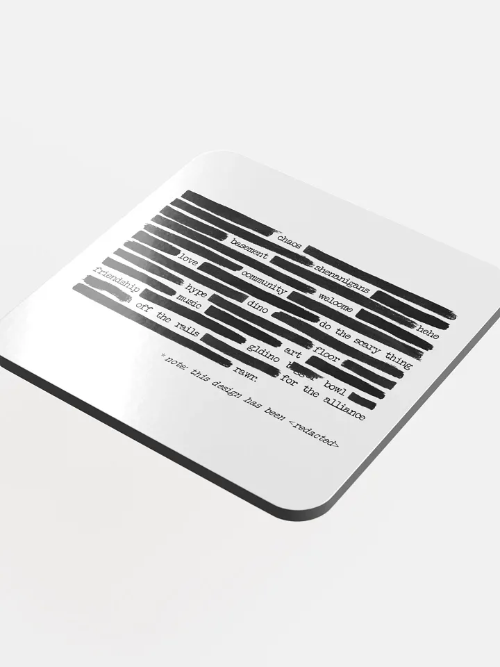 [redacted] Coaster product image (1)