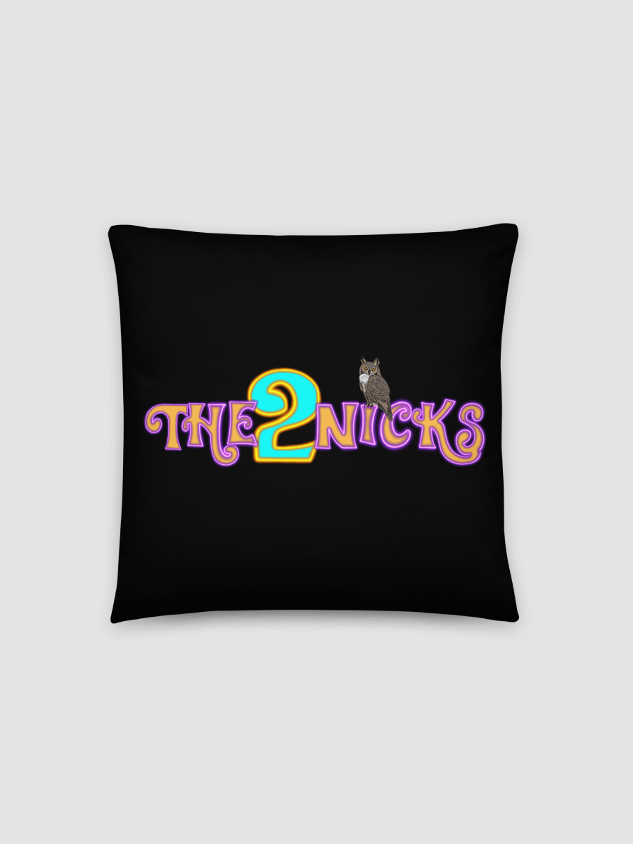 The2Nicks Pillow - Black product image (1)