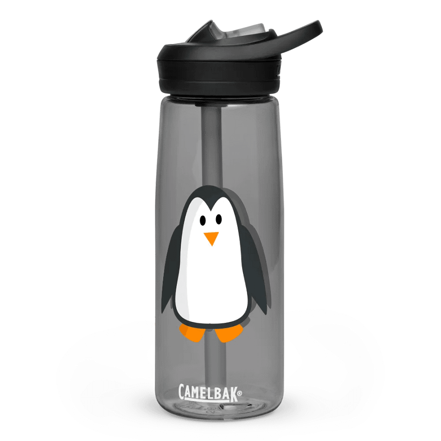 Fat Tux Water Bottle product image (1)
