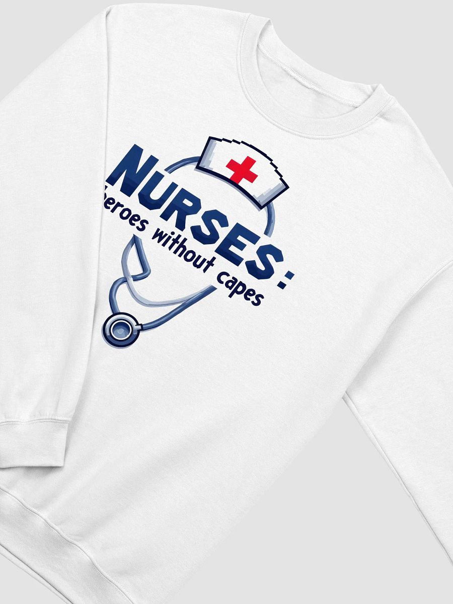 Heroic Nurse Tribute Crewneck Sweatshirt product image (10)