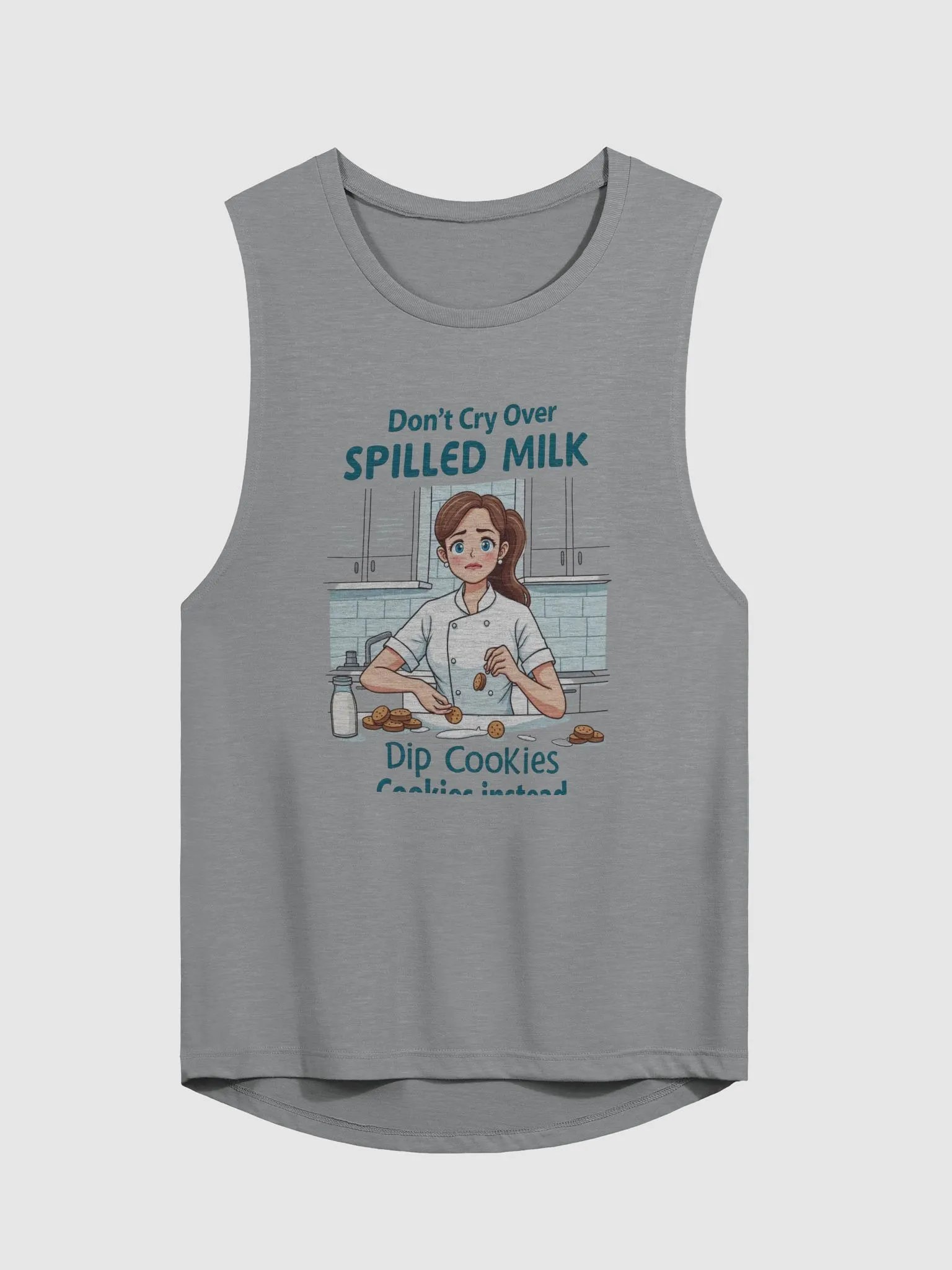 Spilled Milk Cookie Dip Muscle Tank product image (4)