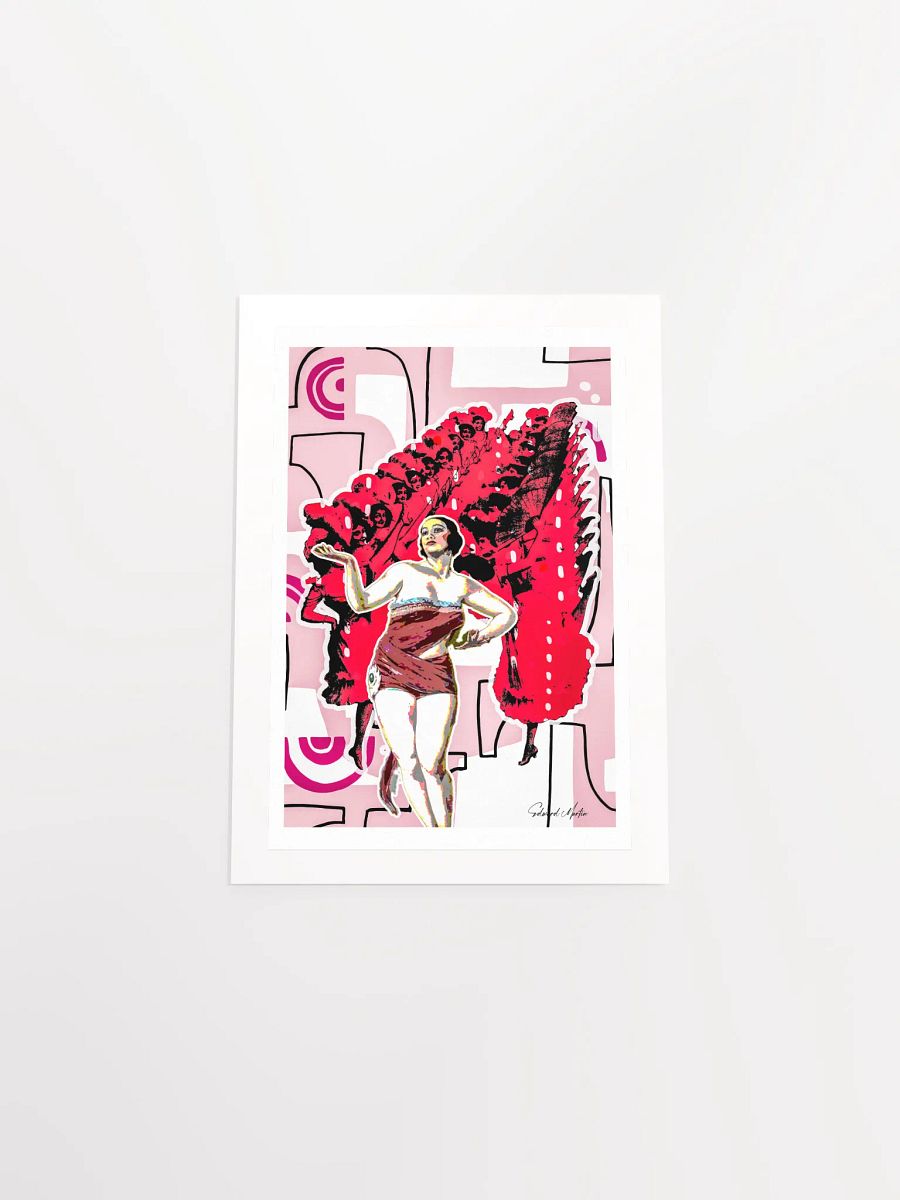 'Simply Divine' by Edward Martin: Mixed media Collage Print product image (5)